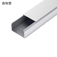 鑫格慧 不锈钢线槽明装美化明线槽金属线槽 50*50 米