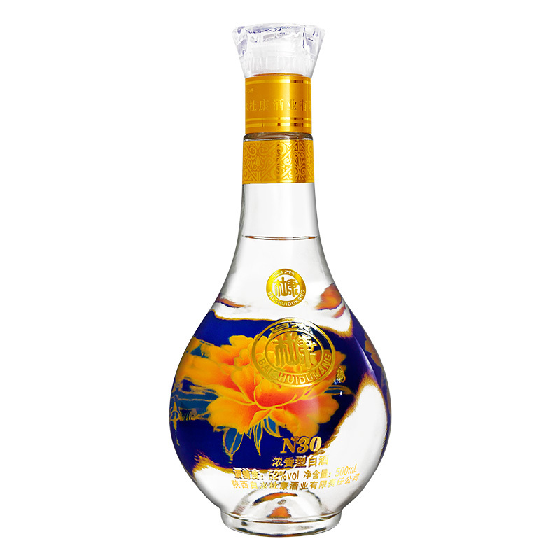 白水杜康n3052度500ml单瓶浓香型白酒