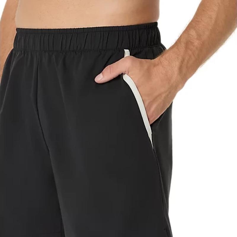 Asics/亚瑟士高尔夫运动透气速干男士篮球款宽松短裤 performance高清大图