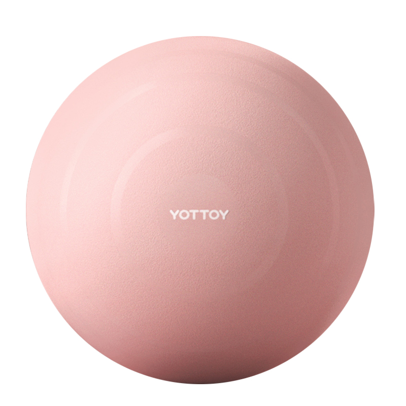 yottoy瑜伽球加厚防爆初学者女孕妇专用助产分娩儿童训练健身球瑜珈球 瘦身球浅雾紫55