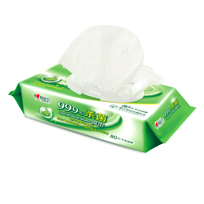 心相印卫生系列湿巾80P 80片/包 (单位:包)