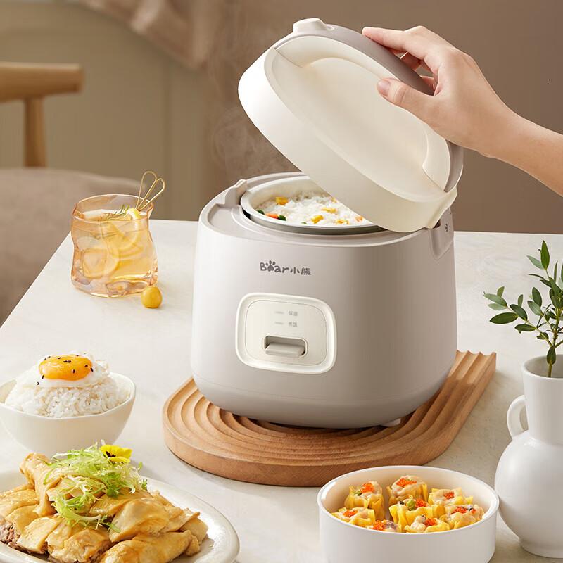 小熊(Bear)电饭煲 电饭锅1.6升家用小型2人多功能DFB-T16Q5抗菌釜胆高清大图