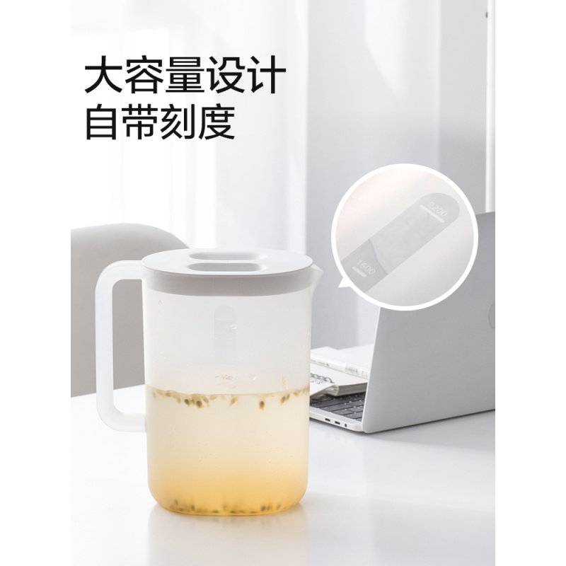 茶花冷水壶塑料家用大容量凉杯耐热耐高温凉水杯装水瓶茶壶凉水壶_312高清大图