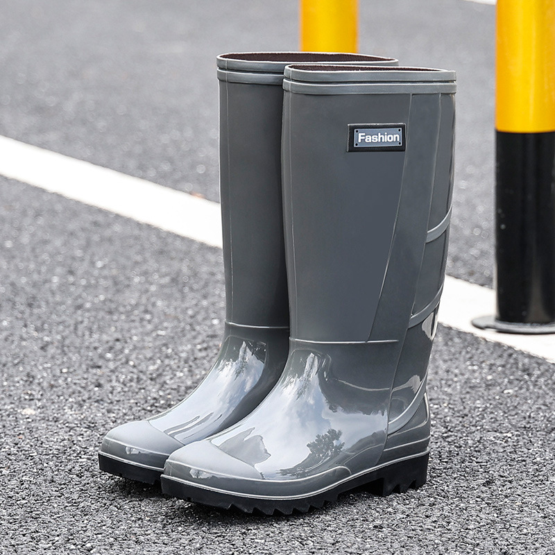 匹牧 PM-YX-0006 高筒雨靴 38cm 灰色(请备注鞋号)单位:双