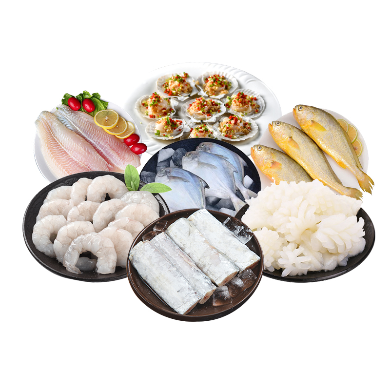 晶品元海鲜冻品组合200型a