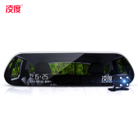 凌度(BLACKVIEW)新款无线行车记录仪双镜头高清夜视汽360度全景24小时监控 黑色 套餐三