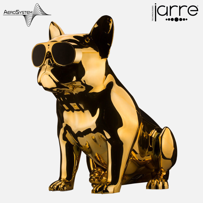 JARRE 斗牛犬无线蓝牙音响低音炮手机便携式音响音箱 AeroBull HD斗牛犬音箱-限量金色