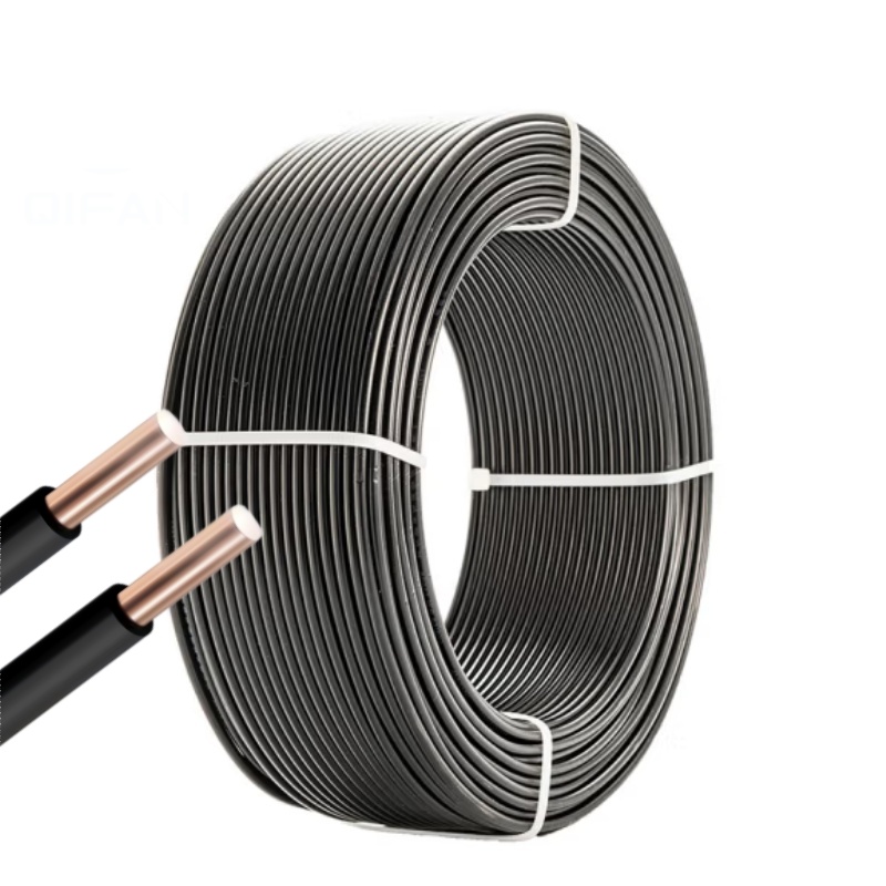 辉昂 塑铜硬线黑 BV -6平方*100米黑 盘