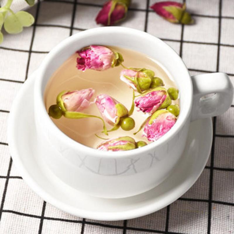 玫瑰花茶 山东平阴玫瑰花蕾50g-500g散装无硫干玫瑰花茶新花草茶 玫瑰花50克
