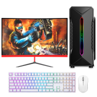 星惠佳（XINGHUIJIA） i7级至强六核E5 2620/GTX750独显/8GB/256GB固态 家用办公LOL游戏台式机 组装电脑 DIY组装机 电脑主机+27英寸曲面