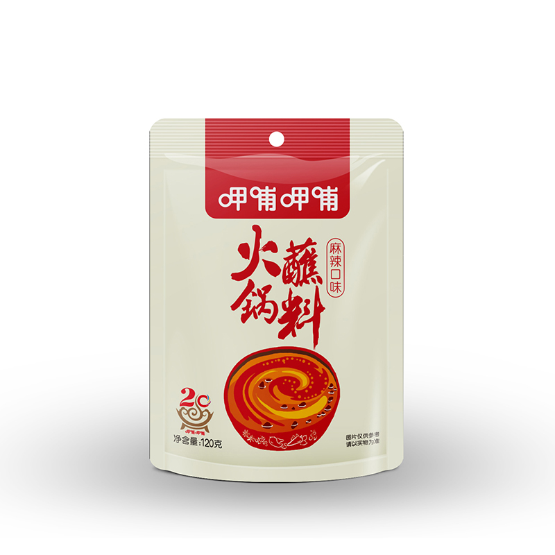 呷哺呷哺麻辣味蘸料120g芝麻酱 拌面干拌凉皮花生芝麻酱