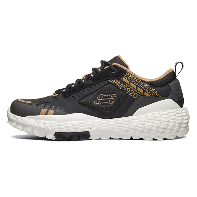 斯凯奇男款休闲运动鞋51715/BLK-6.5双高清大图