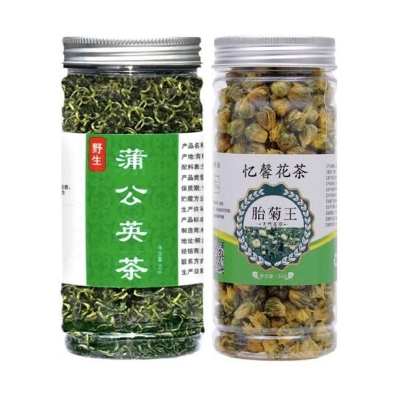 蒲公英茶蒲公英根茶菊花玫瑰花茶组合蒲公英+胎菊