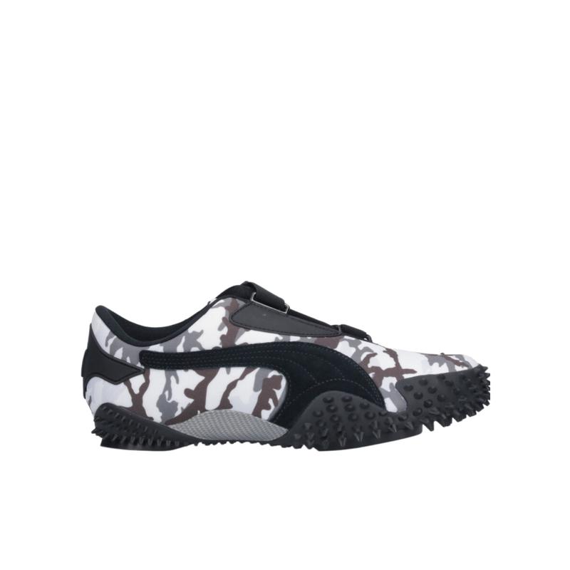 彪马(Puma)跑步鞋男侧皮革迷彩装饰橡胶底耐磨运动鞋
