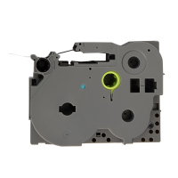 艾洁 标签带24mm白底黑字PL-251 适用兄弟 PT-1010;1100CH;1280;TZe-251标签机色带