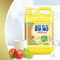 榄菊 野菊花洗洁精不伤手1.5kg/瓶 家用厨房去油洗碗液碟剂洗涤灵 水果蔬菜清洁剂