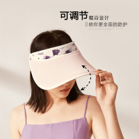 蕉下防晒帽女男遮阳大沿檐帽子骑车遮脸防紫外线空顶焦下太阳帽