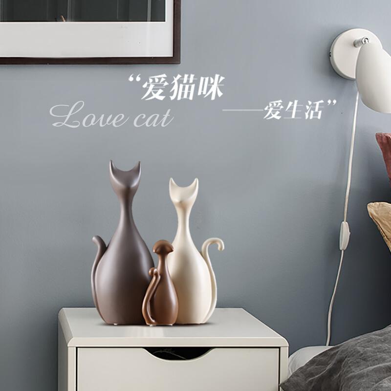18新款时尚酒柜装饰品客厅摆件现代房间卧室创意陶瓷小摆设结婚客厅玄关厨房装饰摆件
