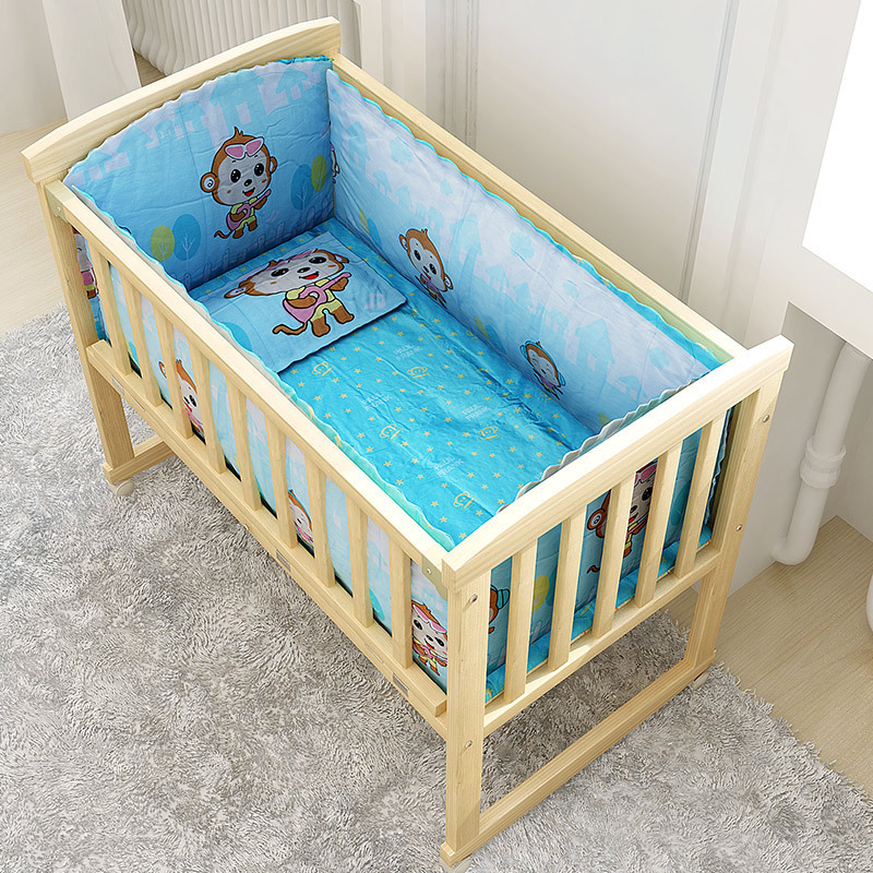 婴儿床床帏床品床围五件套 100cm*55cm ETC35
