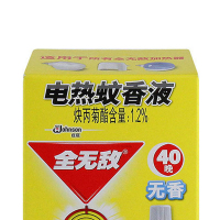 全无敌 电热 蚊香液 无香配方40晚(补充装) 驱蚊 驱蚊液 电蚊香