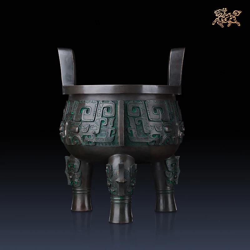 全铜摆件《世纪宝鼎》家居饰品铜工艺品_1_203_244
