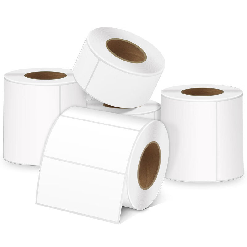 旗胜 铜板标签纸 80*50mm 卷高清大图