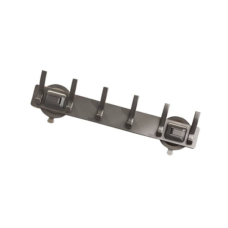 红鲸鱼 免打孔挂衣架 双层6钩 1个高清大图