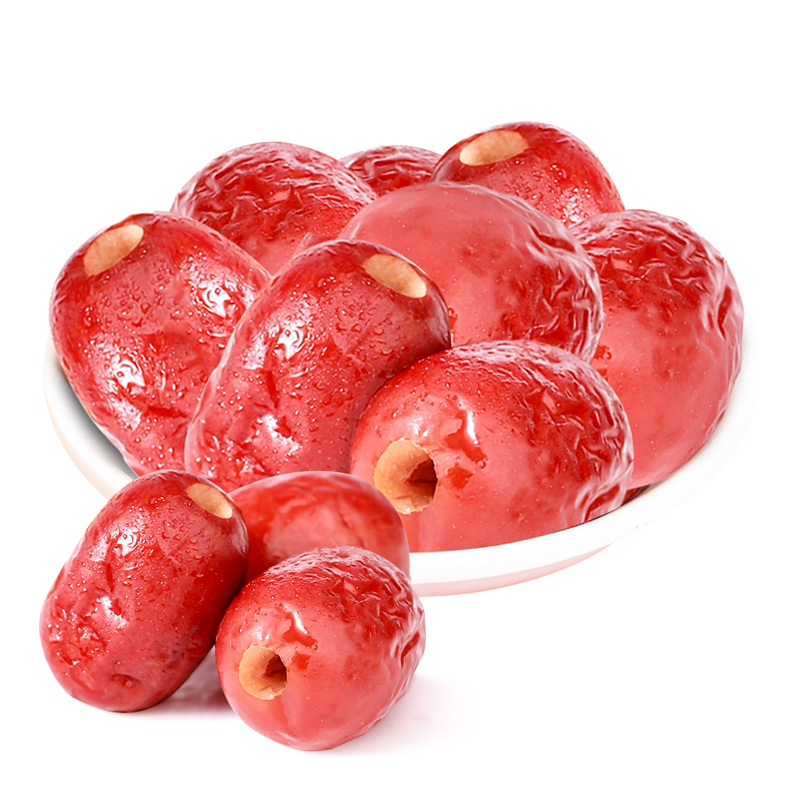 好想你 锁鲜去核红枣600g/箱 免洗即食小包装小鲜肉枣小礼盒