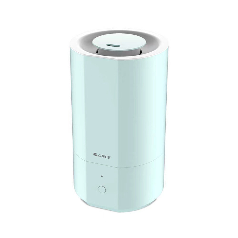格力(GREE)卧室家用办公桌面加湿器迷你低噪大雾量空气加湿净化便携上加水4L大容量 SC-40X70 汝瓷青