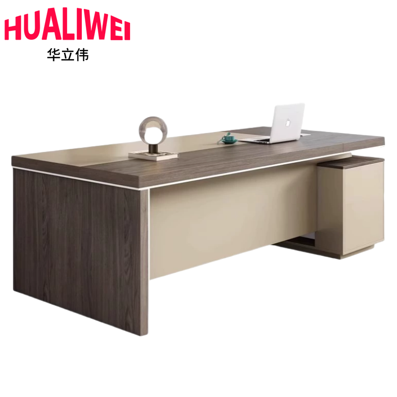 华立伟老板桌椅高清大图