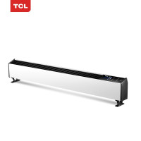 TCL-TN-D22G 踢脚线电取暖器办公室家用卧室智能变频节能省电取暖气大面积铝片加热遥控式暖风机 白色