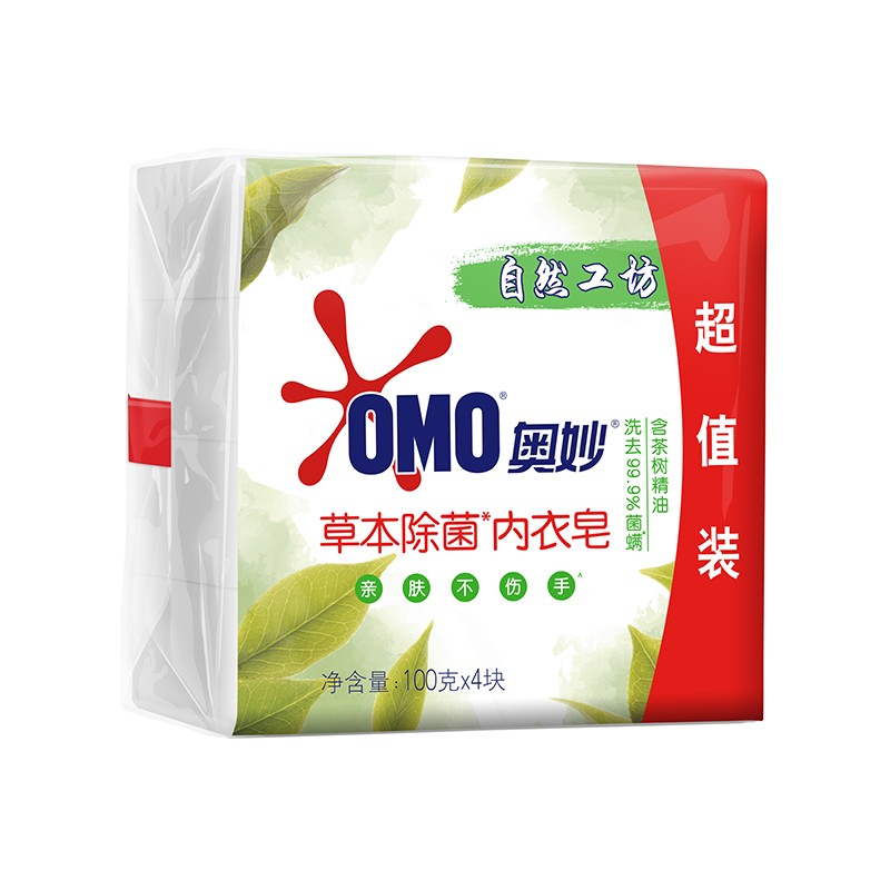 奥妙 草本内衣皂 100Gx4高清大图