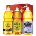 金龙鱼 营养均衡食用油礼盒N款 4.5L（亚麻籽油1.5L+稻米油1.5L+菜籽油1.5L）
