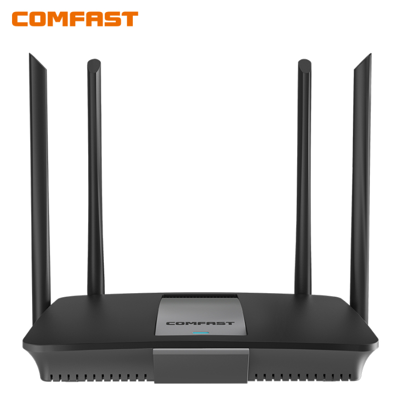 COMFAST CF-WR618AC 1200M双频千兆5G大功率穿墙wifi高速光纤无线路由器 商用AP工程控制器