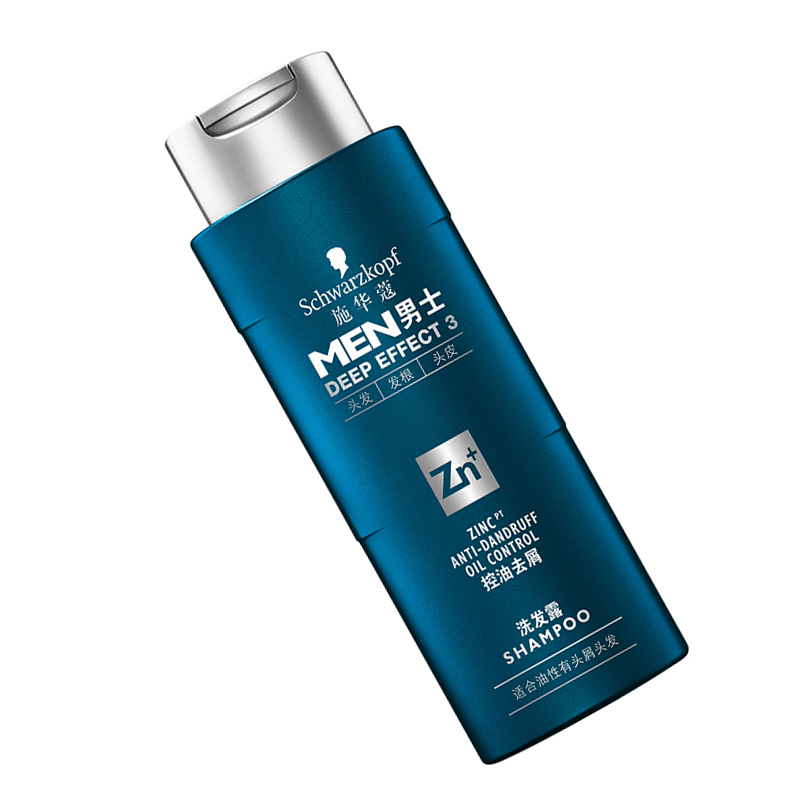 施华蔻& 200ml 男士控油去屑洗发露 1瓶装（单位：件）