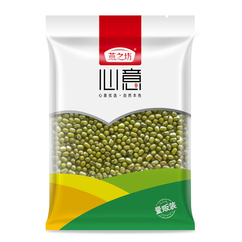 燕之坊 东北绿豆1kg 200袋起订