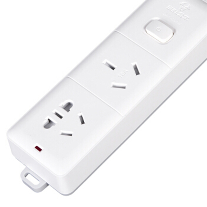 公牛gn606d2位x5孔5米大功率16a插座家用接线板安全拖线板空调热水器