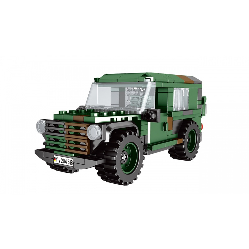 星堡xb06041军用吉普车军事战场拼装积木玩具兼容乐高战车模型