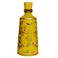 红星 53度红星二锅头(清香典范)500ml 高度白酒