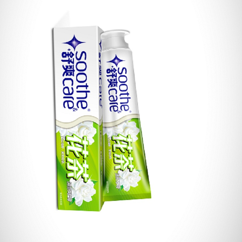 舒爽(soothe care) 花茶清新 牙膏(茉莉花茶香型)185g (单位:支)
