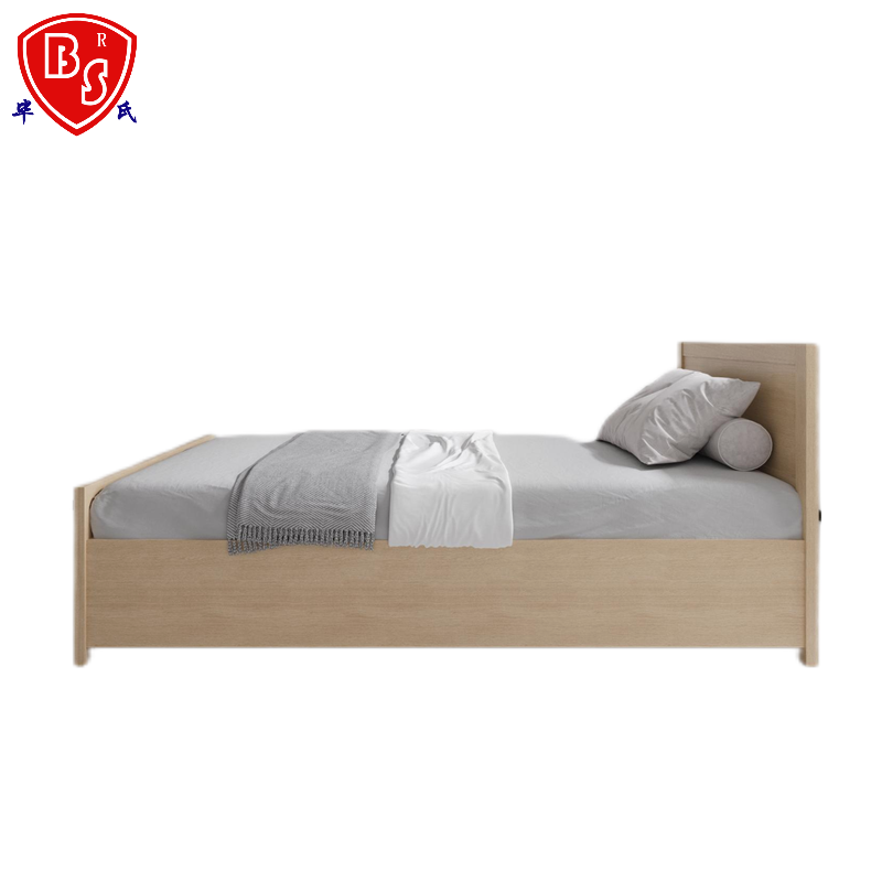 毕氏家具 实木单人床 1100*2000 张高清大图