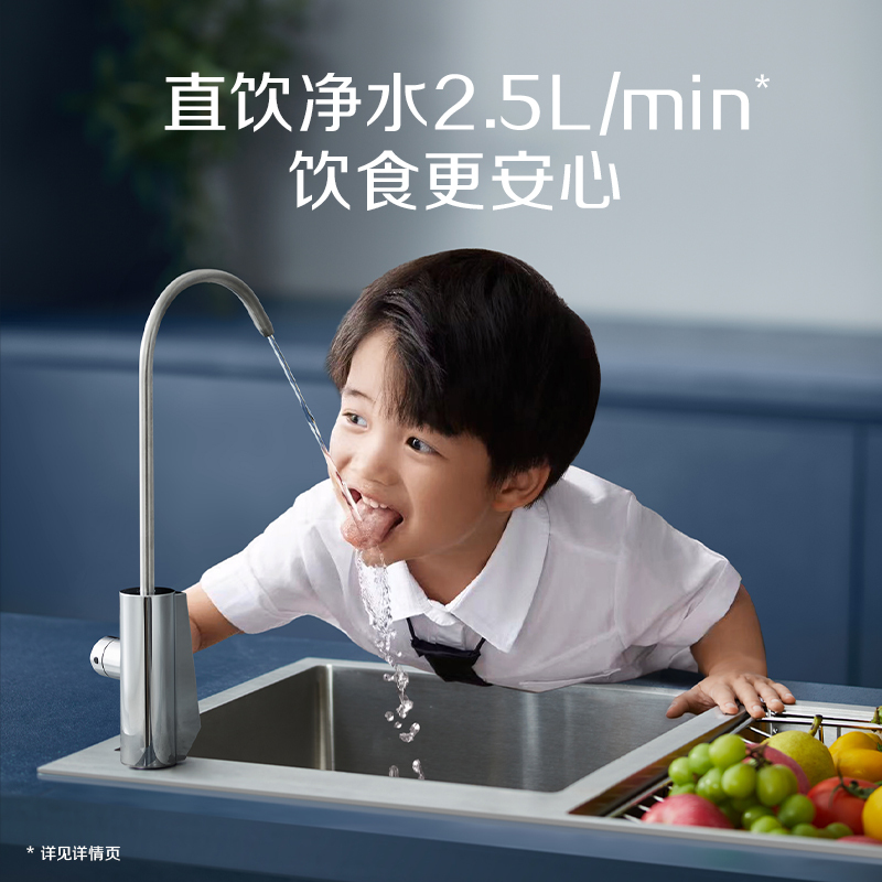 史密斯(A.O.SMITH)牌R2500DW1型双水质反渗透净水机