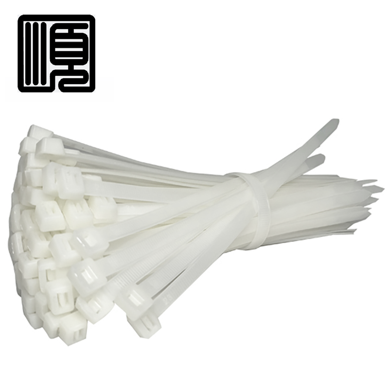 顺心捷 自锁式尼龙扎带 8×400mm 100根/包高清大图