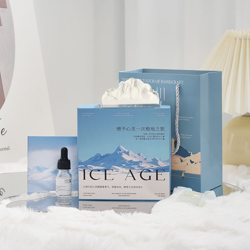 华普思香薰HPS-237-03 极地冰川(白色)+ 亚克力底座威斯汀白茶(1个)