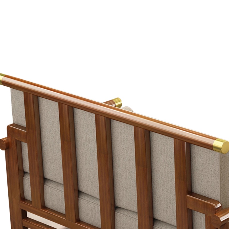 豫龙都 实木沙发 双人位张高清大图