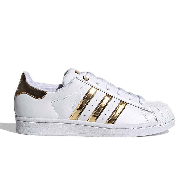 adidas阿迪达斯三叶草女鞋superstar贝壳头舒适耐磨休闲板鞋fv3330