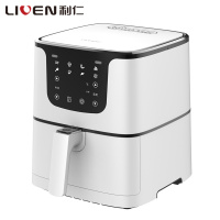 利仁(Liven)空气炸锅家用多功能无油煎炸无烟大容量热空气循环不粘烤架易清洗自动断电KZ-D3505