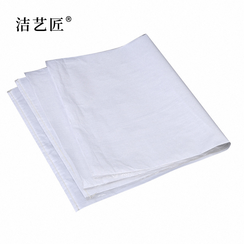 洁艺匠 J-BZD03 塑料编织袋 40*62cm 白色高清大图
