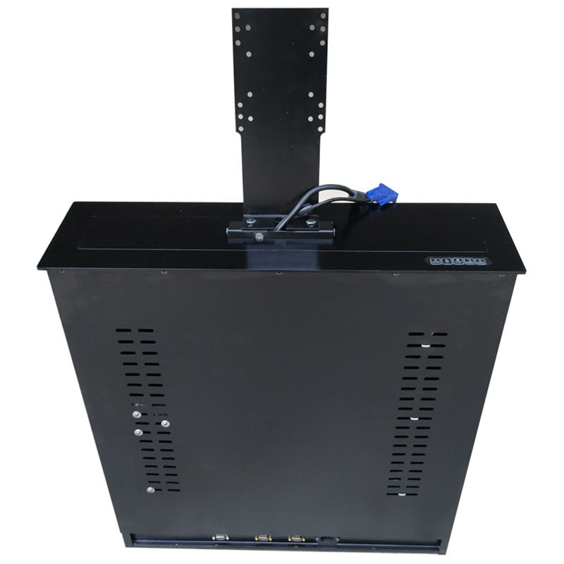 创世人 智能无纸化会议台多功能电脑升降器多媒体会议桌定制长方形桌油漆办公桌多尺寸可定制(颜色备注)可定制长度3米-12米高清大图