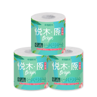 幸福阳光 卷纸 悦木原系列 4层150克*12卷 有芯卷纸 卫生纸